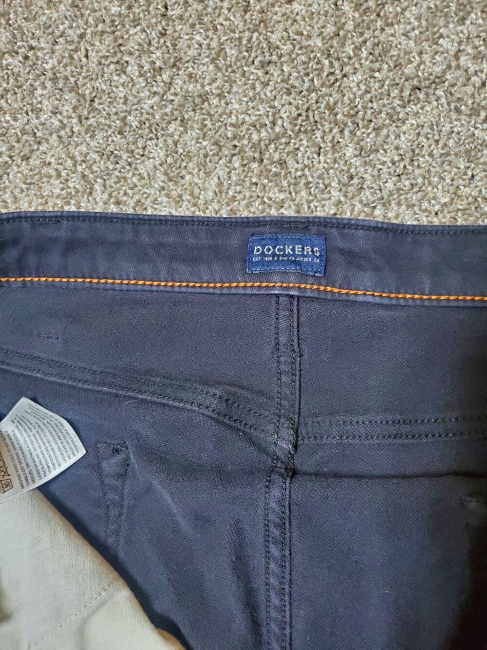 Mens Black Dockers 40X28 - Picture 6 of 8